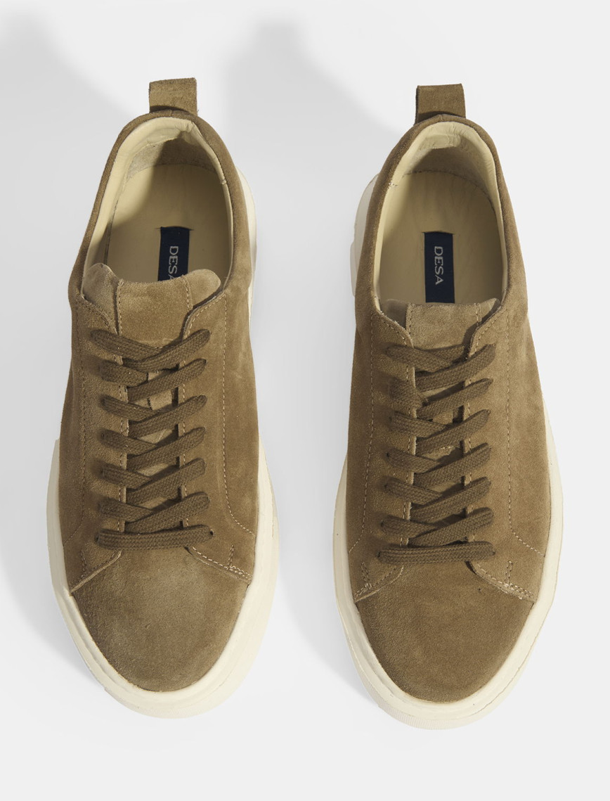 Erkek Vizon Bağcıklı Süet Günlük Ayakkabı Erkek Vizon Bağcıklı Süet Günlük Ayakkabı