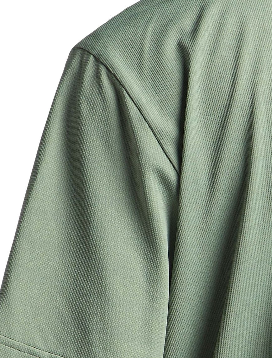 Jack Wolfskin Delgami Erkek Yeşil Polo Tişört