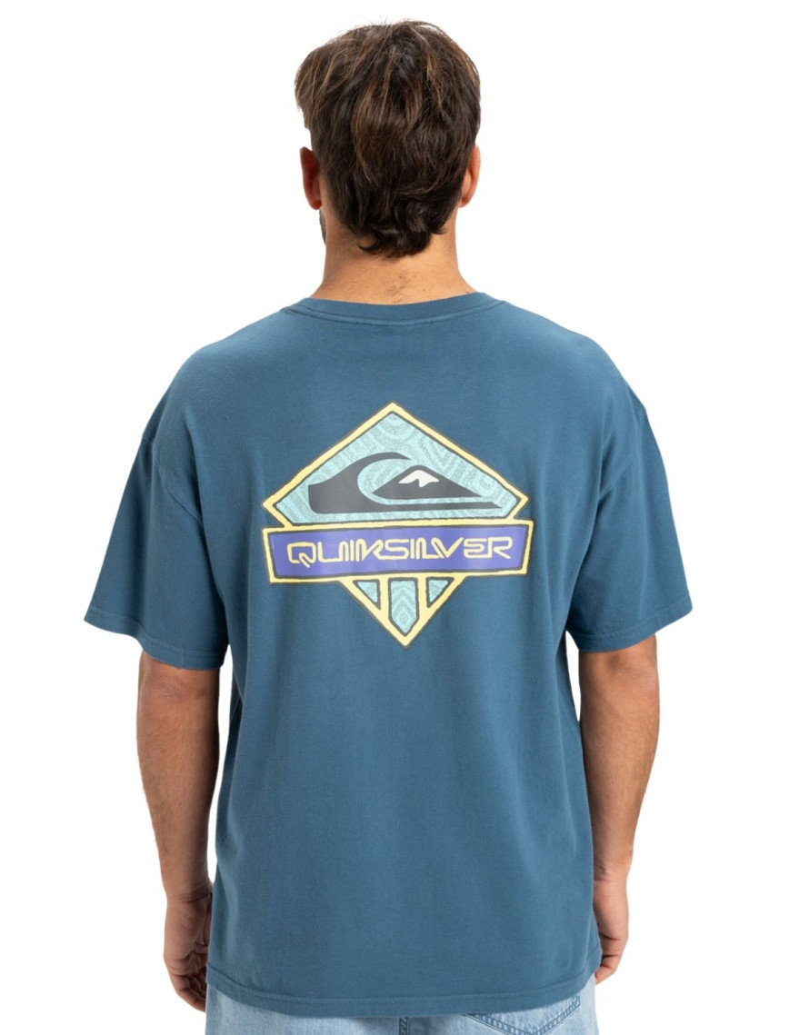 Quiksilver Gh Qs Crystal Jet Erkek Yeşil Tişört Quiksilver Gh Qs Crystal Jet Erkek Yeşil Tişört