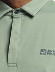 Jack Wolfskin Delgami Erkek Yeşil Polo Tişört