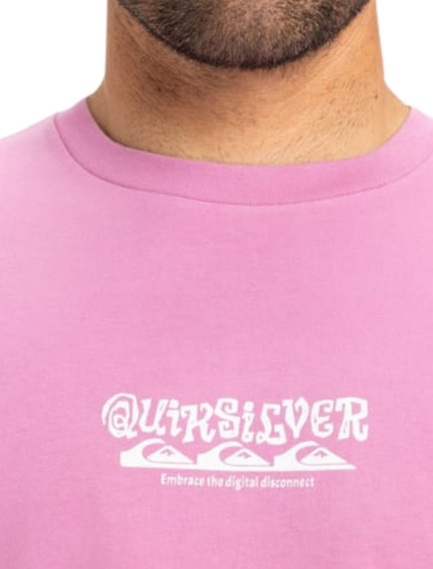 Quiksilver Hw Tree Connection Erkek Mor Tişört