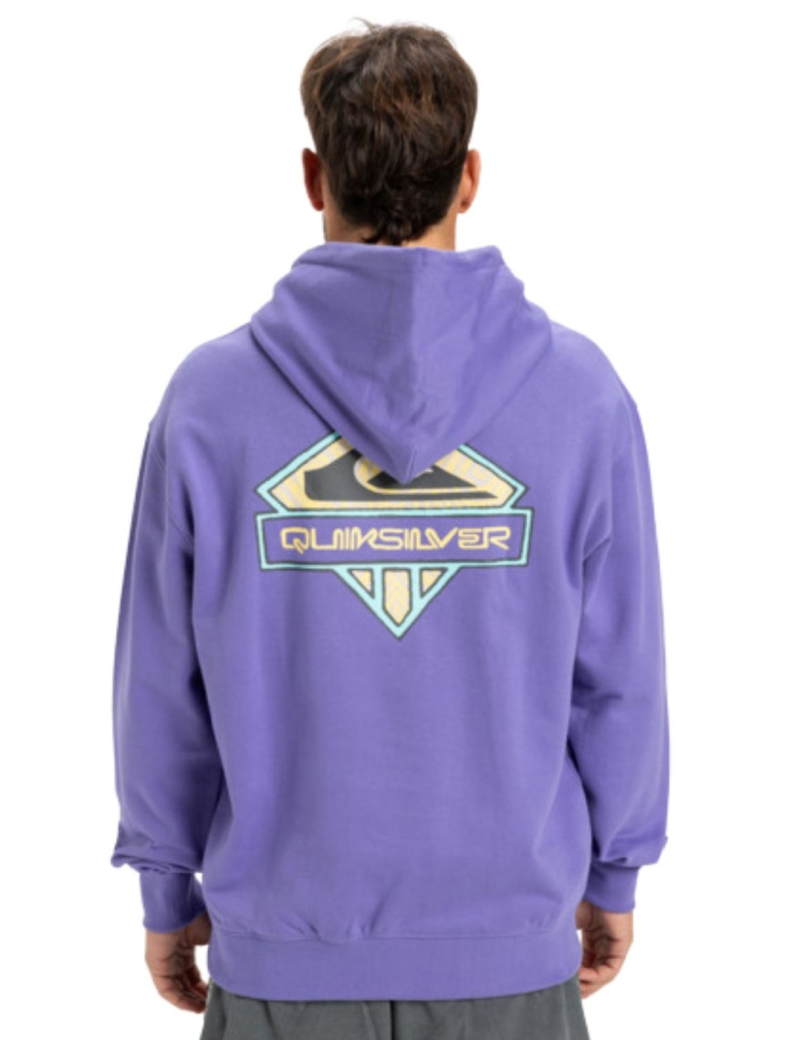 Quiksilver Apog Heritage Hoodie Erkek Mor Sweatshirt Quiksilver Apog Heritage Hoodie Erkek Mor Sweatshirt