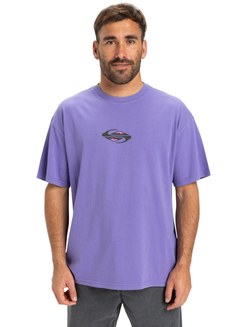 Quiksilver Gh Qs Global Heat Erkek Mor Tişört Quiksilver Gh Qs Global Heat Erkek Mor Tişört