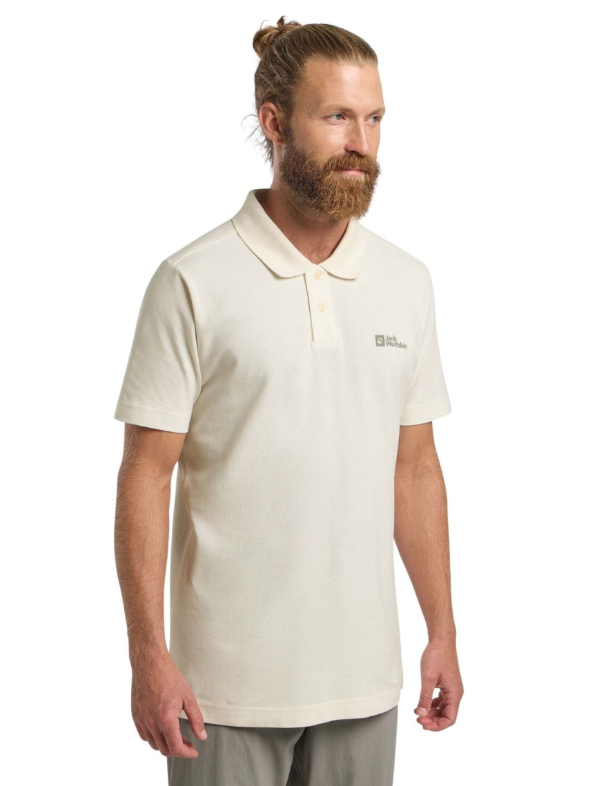 Jack Wolfskin Essential Erkek Polo Tişört Jack Wolfskin Essential Erkek Polo Tişört