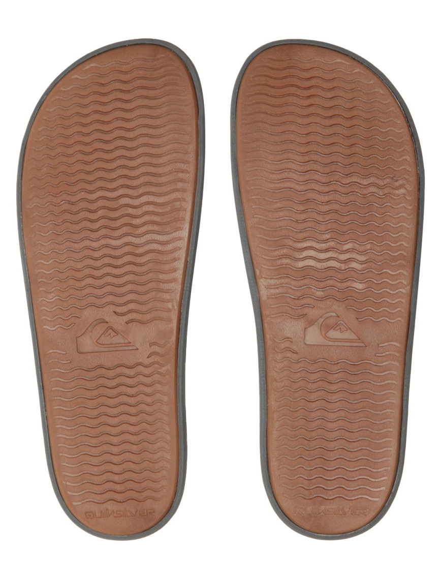 Quiksilver Rivi Wordmark Slide II Erkek Gri Terlik Quiksilver Rivi Wordmark Slide II Erkek Gri Terlik