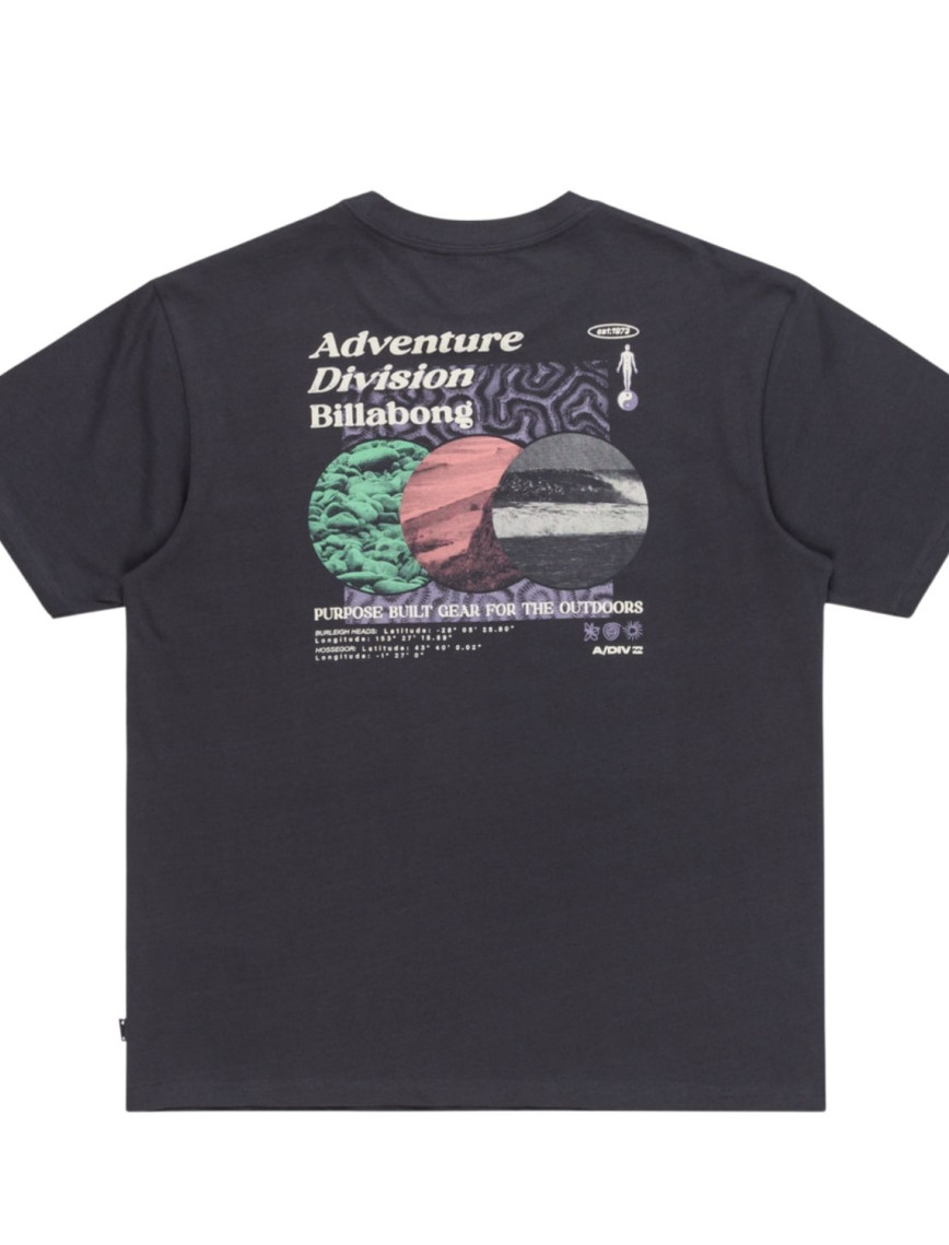 Billabong Approach Erkek Mavi Tişört