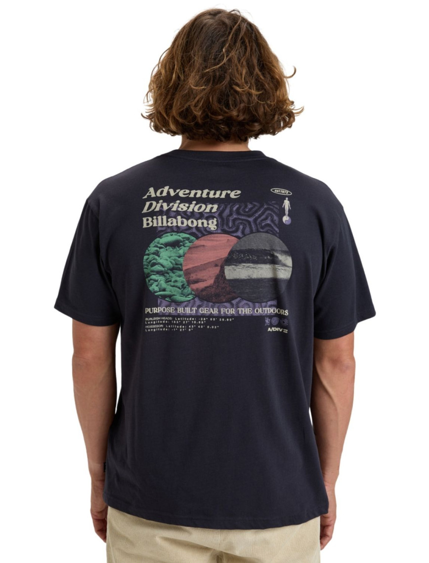 Billabong Approach Erkek Mavi Tişört
