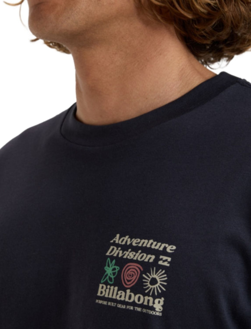 Billabong Approach Erkek Mavi Tişört