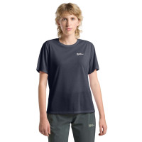 Jack Wolfskin Vonnan S|s T Kadın Mavi Tişört Jack Wolfskin Vonnan S|s T Kadın Mavi Tişört
