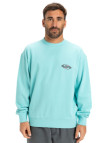 Quiksilver Spin Cycle Crew Erkek Mavi Sweatshirt Quiksilver Spin Cycle Crew Erkek Mavi Sweatshirt