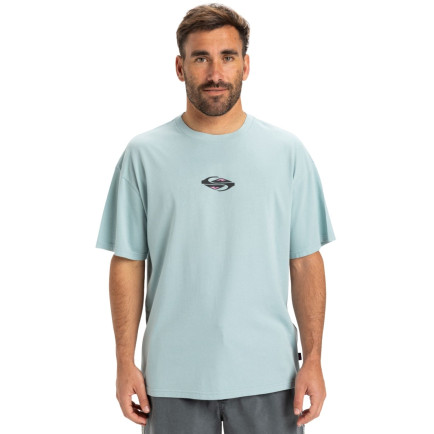 Quiksilver Gh Qs Global Heat Erkek Mavi Tişört Quiksilver Gh Qs Global Heat Erkek Mavi Tişört