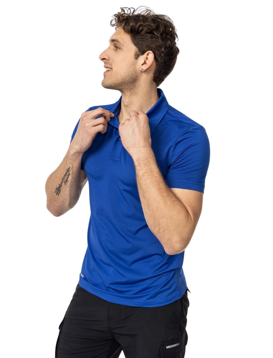 Merrell Pro Erkek Mavi Polo Tişört