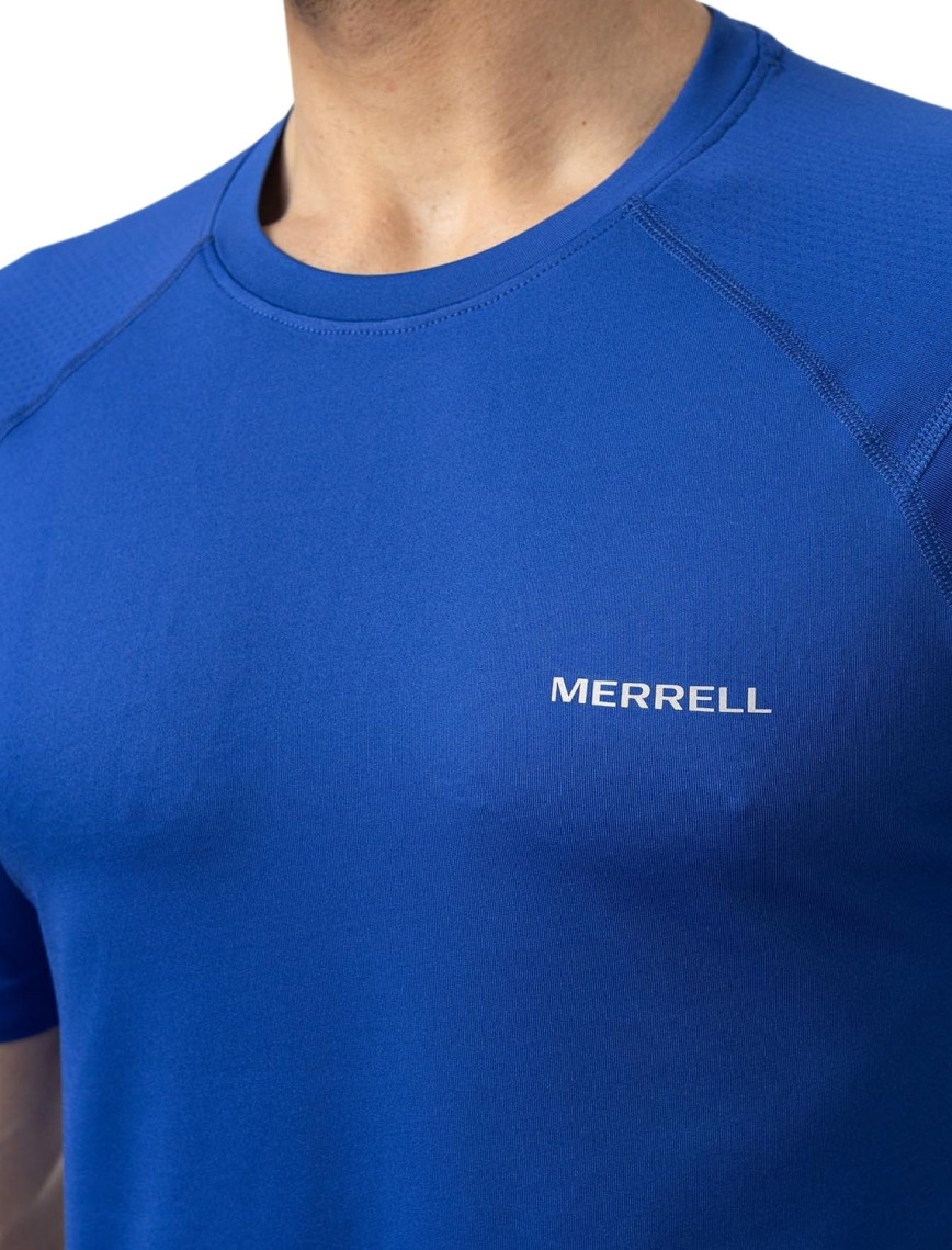 Merrell Till Erkek Mavi Koşu Tişört