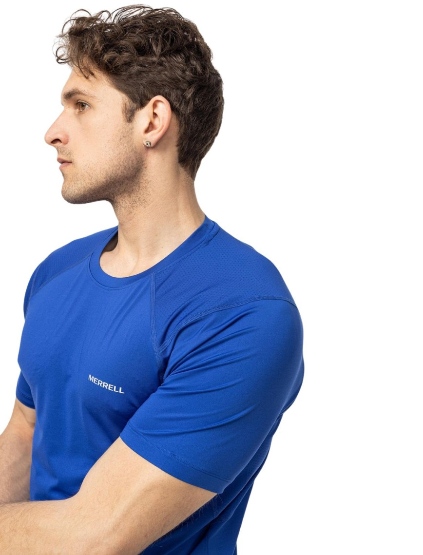 Merrell Till Erkek Mavi Koşu Tişört