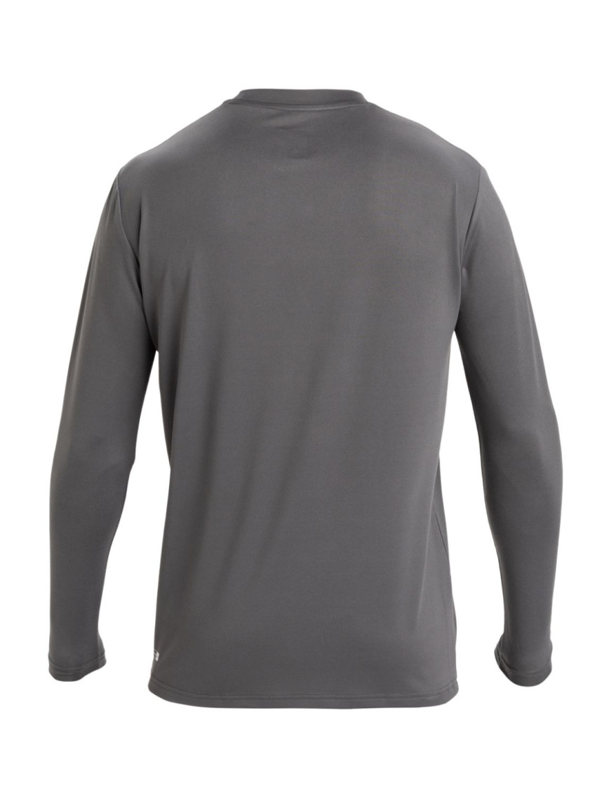 Quiksilver Dna Bubble Logo Surf Ls Erkek Gri Likra