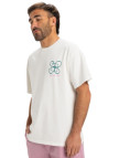 Quiksilver Hw Outside Inside Erkek Beyaz Tişört