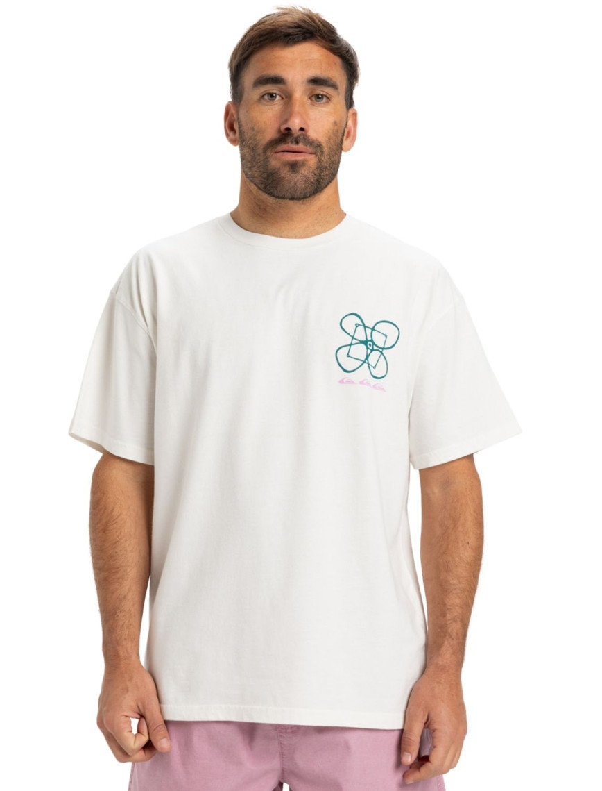 Quiksilver Hw Outside Inside Erkek Siyah Tişört