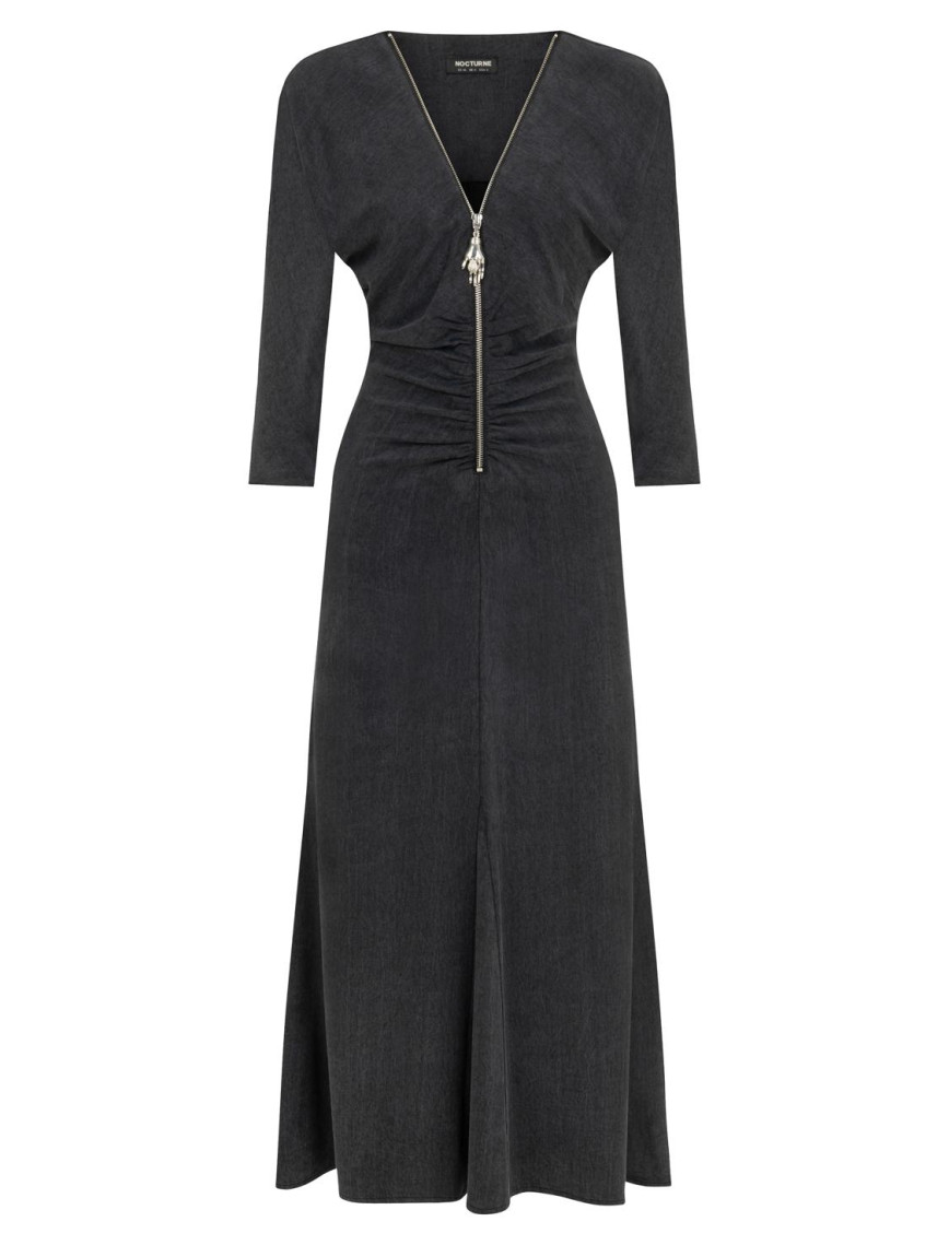 Drape Detaylı Elbise Drape Detaylı Elbise