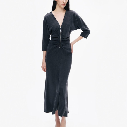 Drape Detaylı Elbise Drape Detaylı Elbise