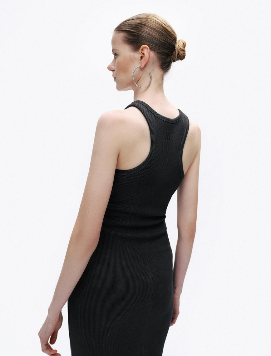 Baskı Detaylı Maxi Elbise Baskı Detaylı Maxi Elbise