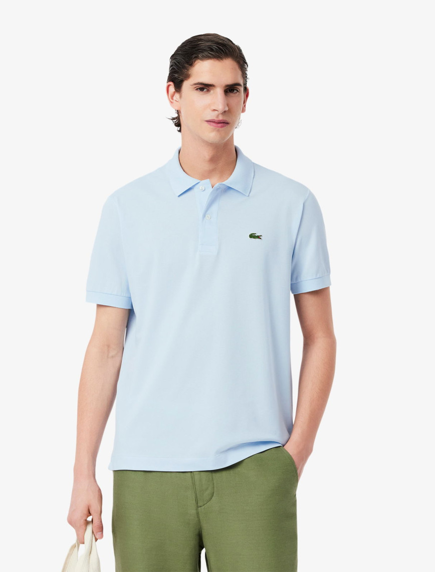 Lacoste L.12.12 Light Erkek Classic Fit Açık Mavi Polo Lacoste L.12.12 Light Erkek Classic Fit Açık Mavi Polo