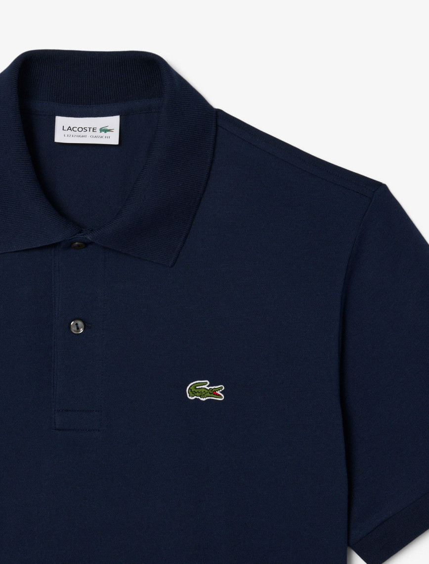 Lacoste L.12.12 Light Erkek Classic Fit Lacivert Polo Lacoste L.12.12 Light Erkek Classic Fit Lacivert Polo