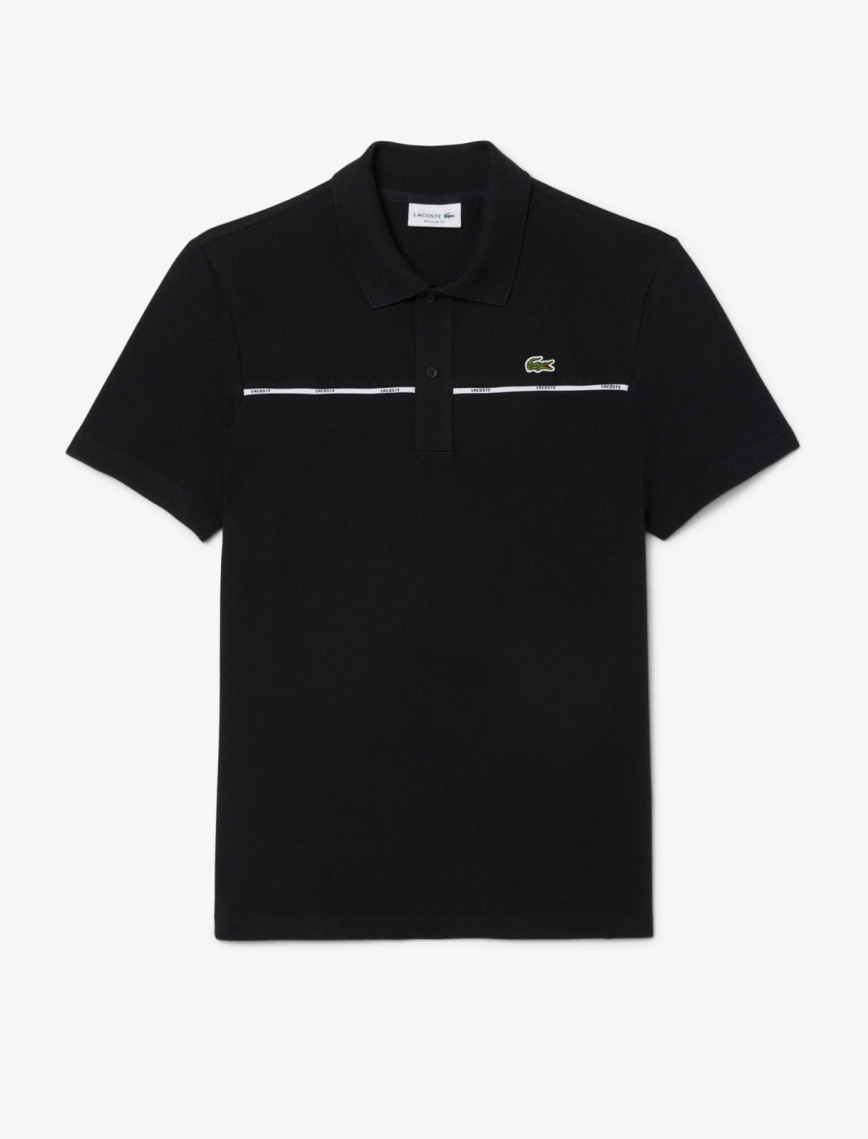 Lacoste L.12.12 Erkek Classic Fit Siyah Polo Lacoste L.12.12 Erkek Classic Fit Siyah Polo