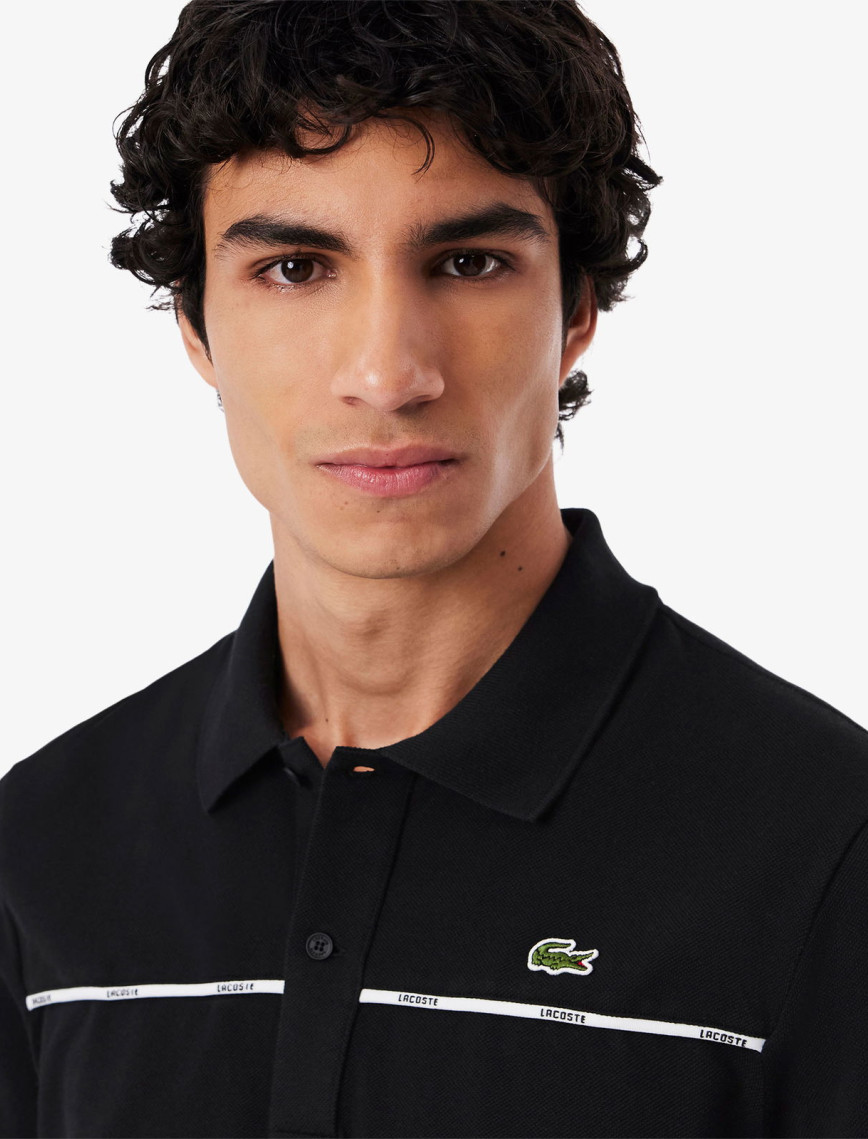 Lacoste L.12.12 Erkek Classic Fit Siyah Polo Lacoste L.12.12 Erkek Classic Fit Siyah Polo
