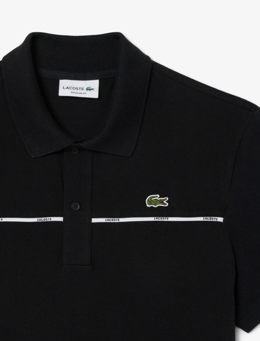 Lacoste L.12.12 Erkek Classic Fit Siyah Polo Lacoste L.12.12 Erkek Classic Fit Siyah Polo