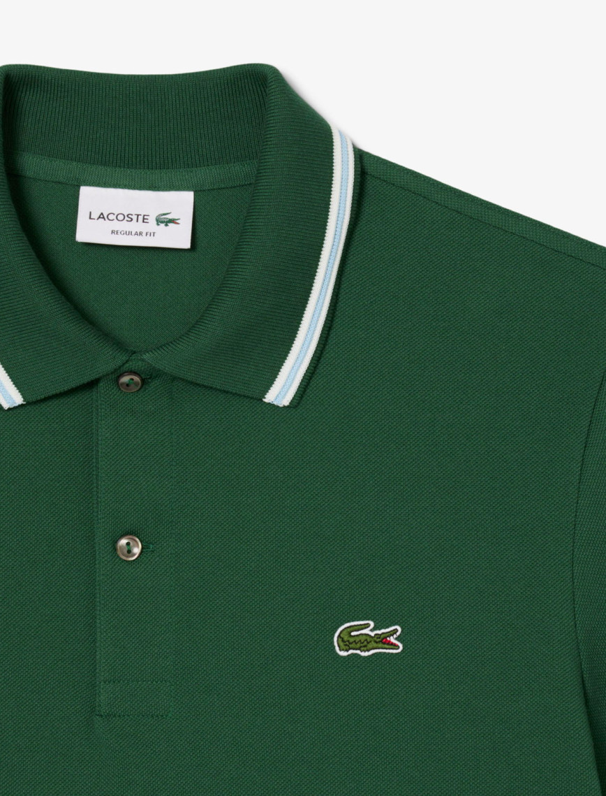 Lacoste L.12.12 Erkek Regular Fit Yeşil Polo Lacoste L.12.12 Erkek Regular Fit Yeşil Polo