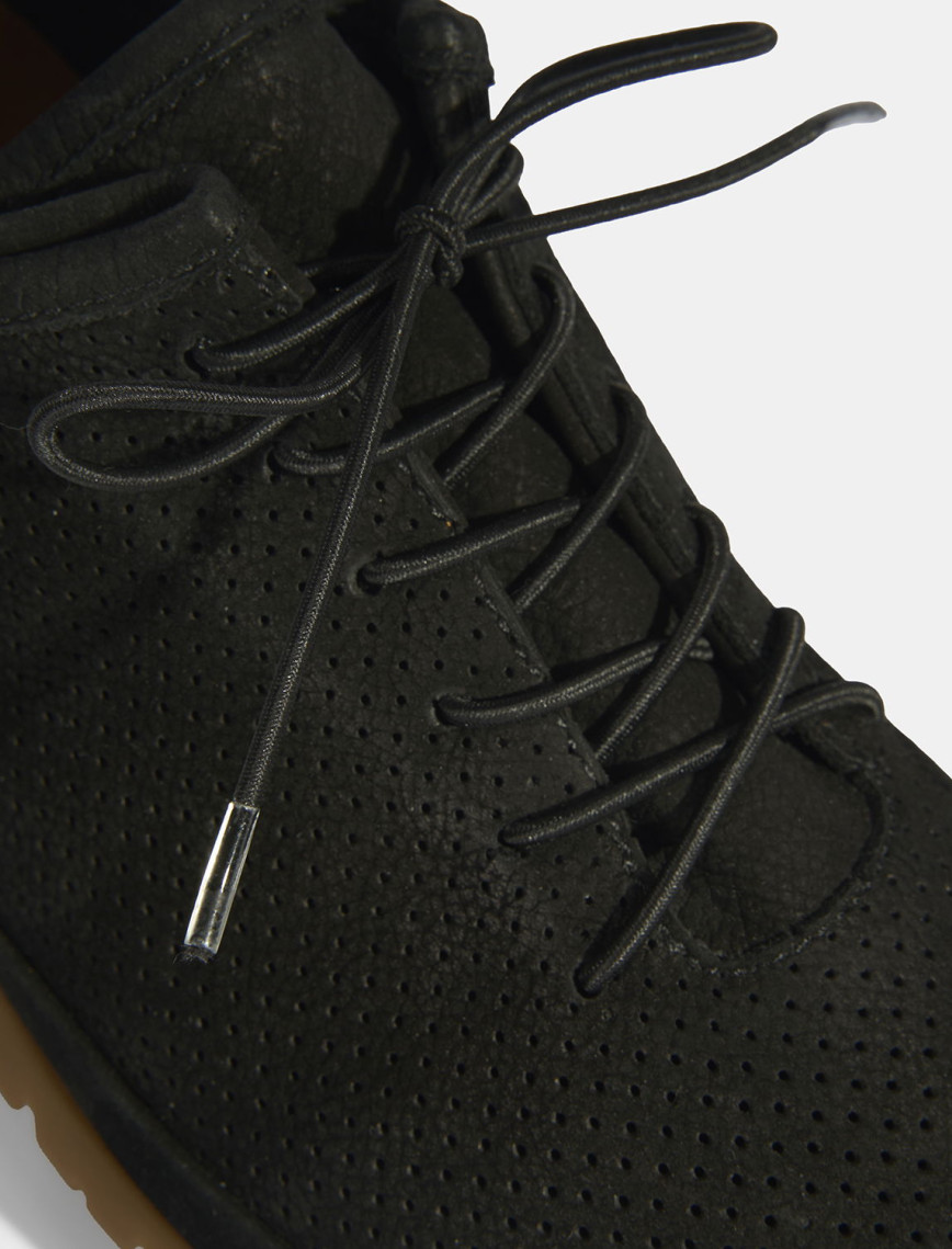 Erkek Siyah Bağcıklı Deri Ayakkabı Erkek Siyah Bağcıklı Deri Ayakkabı