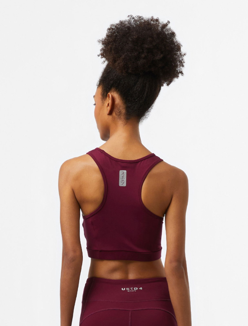 UNITED4 Sport Kadın Bordo Bra UNITED4 Sport Kadın Bordo Bra