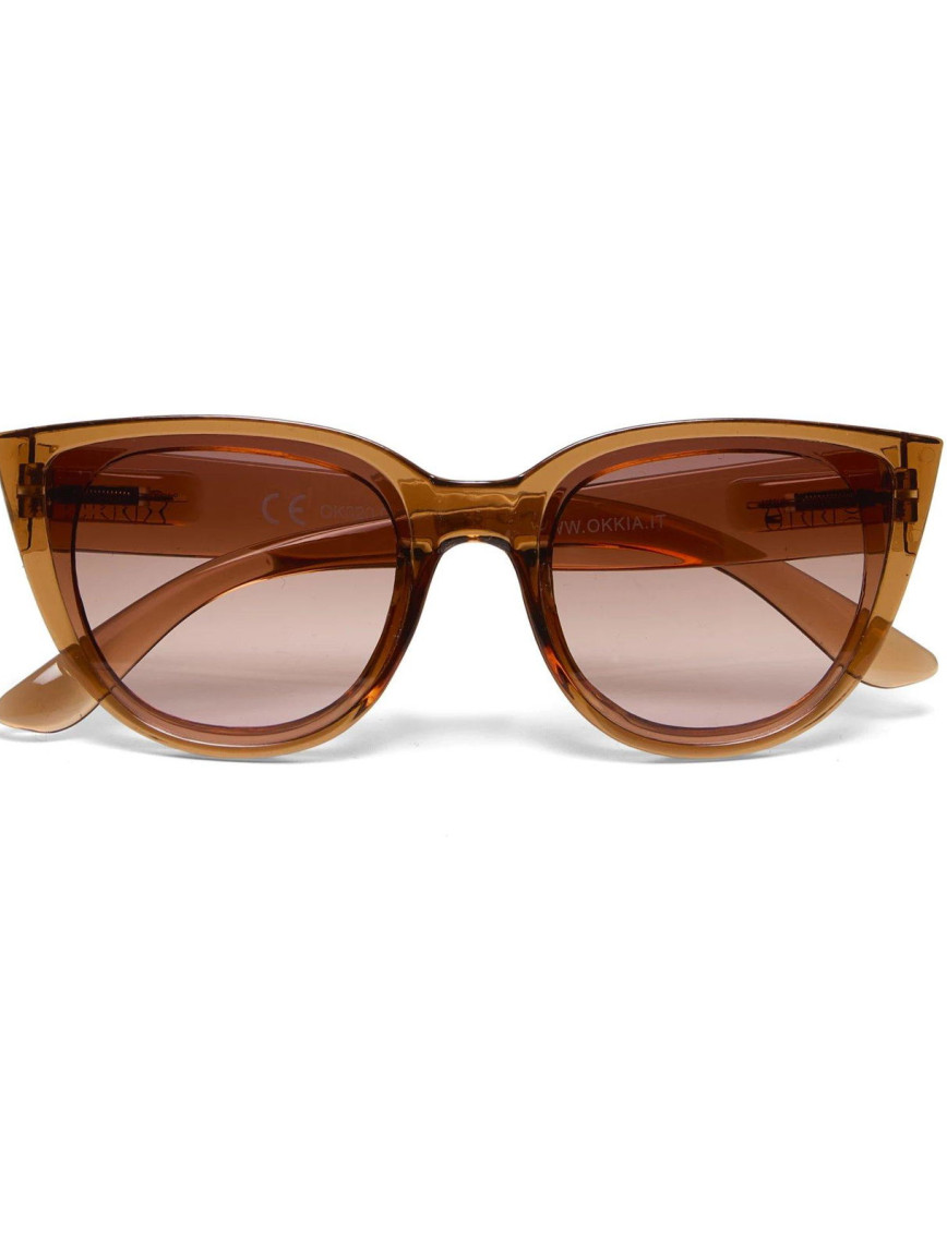 Okkia Silvia Güneş Gözlüğü Kahverengi/Açık Pembe Degrade Okkia Silvia Güneş Gözlüğü Kahverengi/Açık Pembe Degrade