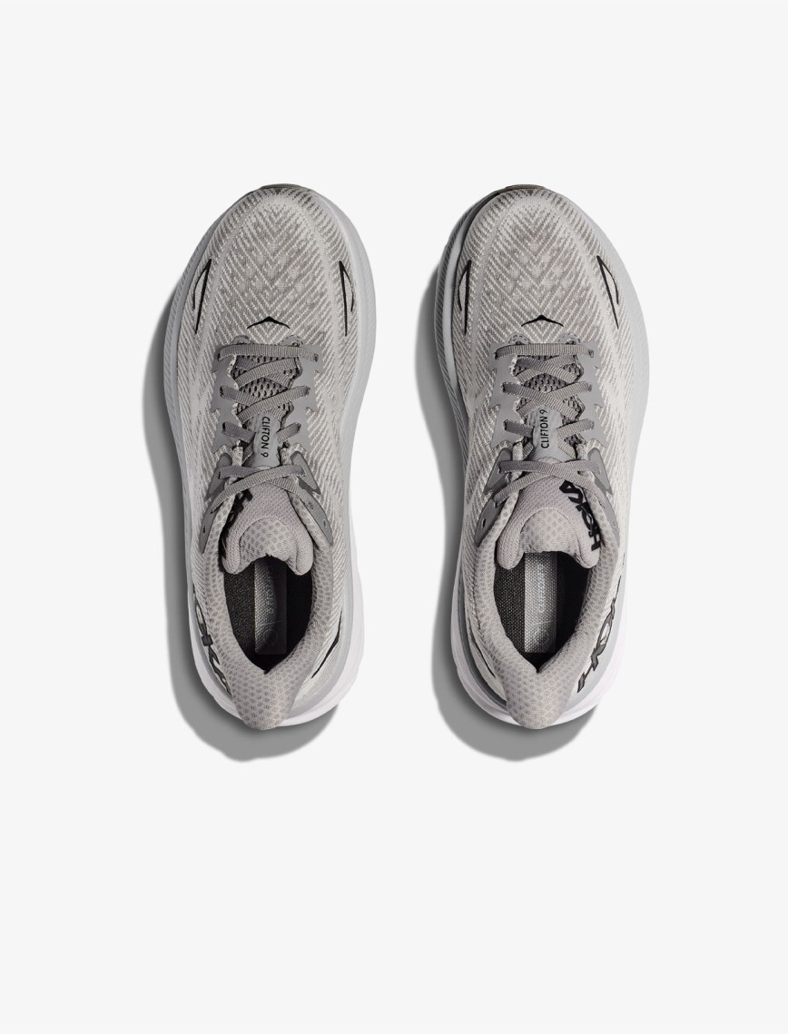 Hoka Clifton 9 Erkek Gri Koşu Ayakkabısı