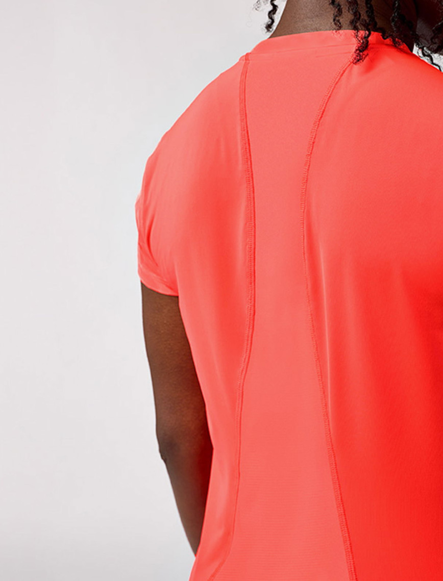 Brooks Sprint Free Sleeve 3.0 Kadın Turuncu Koşu T-Shirt