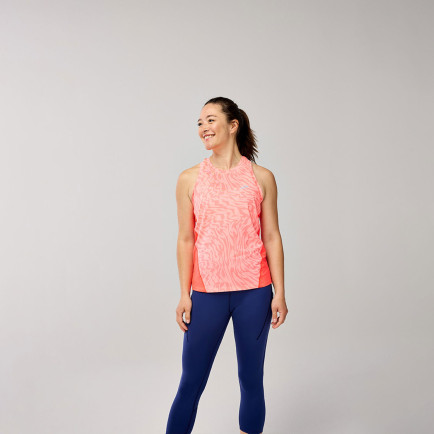 Brooks Sprint Free Tank 3.0 Kadın Turuncu Koşu T-Shirt Brooks Sprint Free Tank 3.0 Kadın Turuncu Koşu T-Shirt