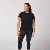 Brooks Sprint Free Sleeve 3.0 Kadın Siyah Koşu T-Shirt
