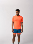 Brooks High Point Sleeve Erkek Turuncu Koşu T-Shirt