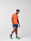 Brooks High Point Sleeve Erkek Turuncu Koşu T-Shirt