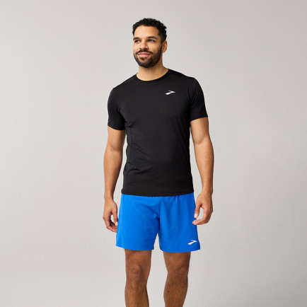 Brooks Atmosphere Sleeve 3.0 Erkek Siyah Koşu T-Shirt Brooks Atmosphere Sleeve 3.0 Erkek Siyah Koşu T-Shirt