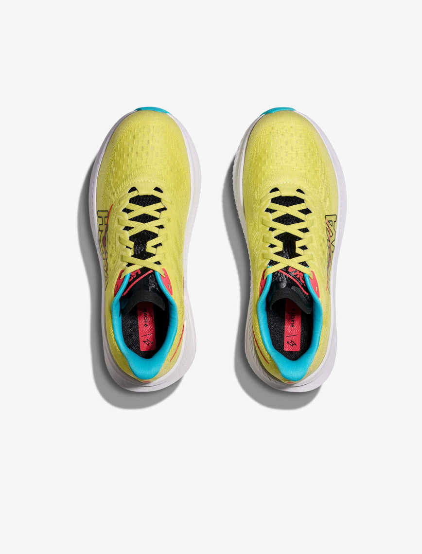 Hoka Mach 6 Erkek Sarı Yol Koşu Ayakkabısı