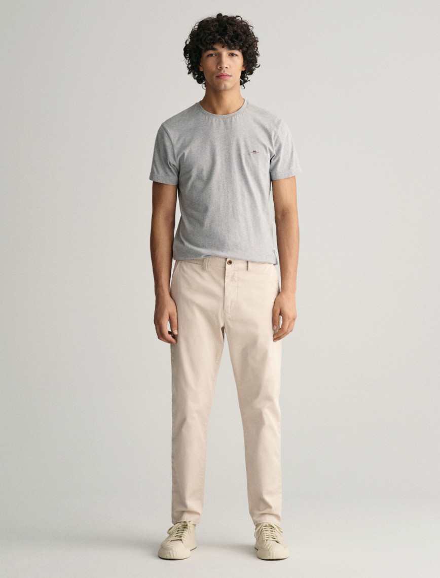 GANT Erkek Siyah Regular Fit Chino Pantolon GANT Erkek Siyah Regular Fit Chino Pantolon