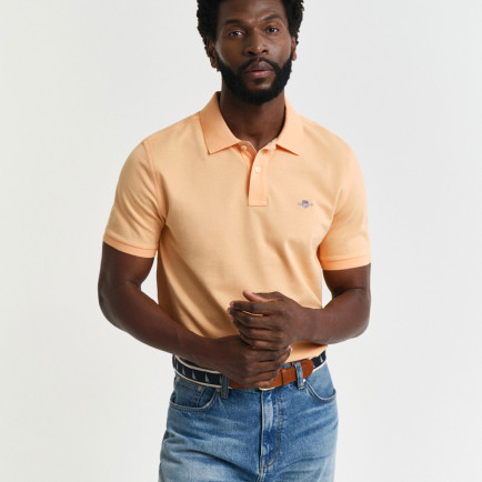 GANT Erkek Turuncu Regular Fit Polo GANT Erkek Turuncu Regular Fit Polo