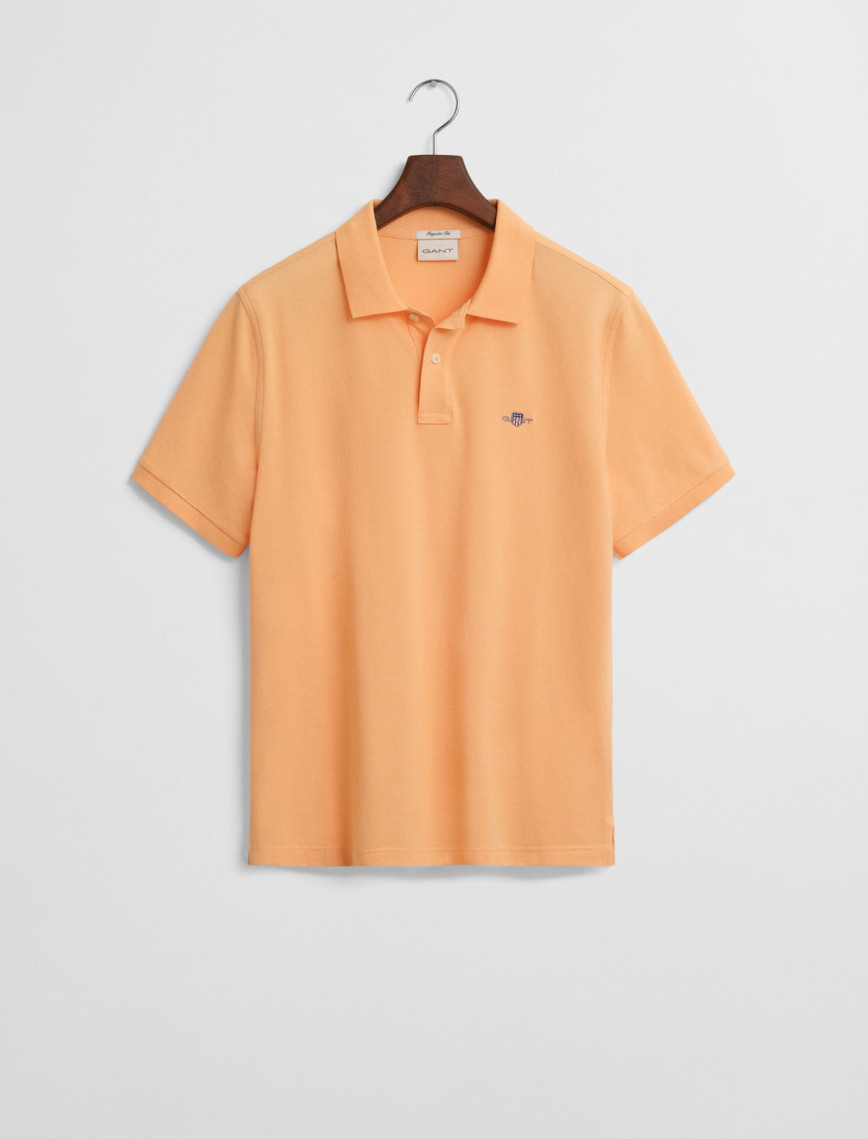 GANT Erkek Turuncu Regular Fit Polo GANT Erkek Turuncu Regular Fit Polo