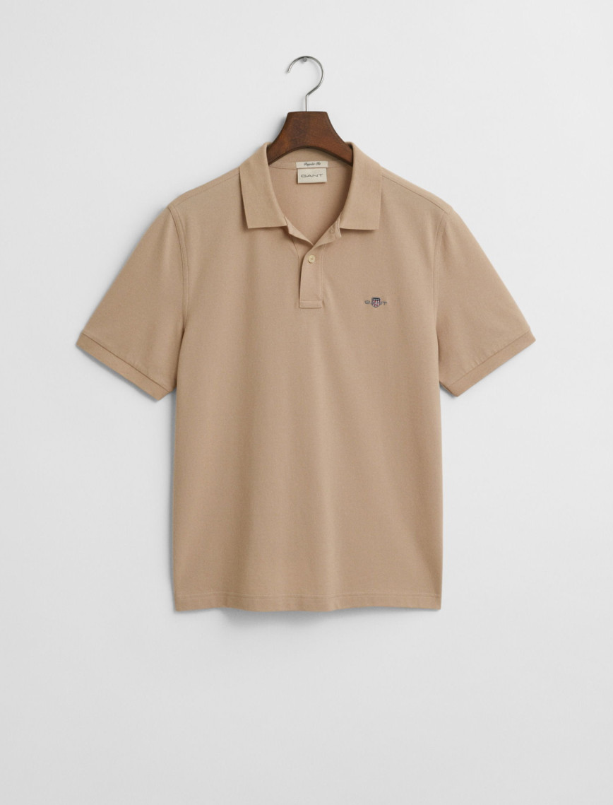 GANT Erkek Bej Regular Fit Polo GANT Erkek Bej Regular Fit Polo