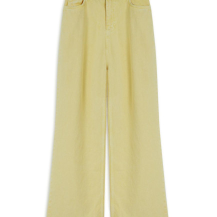 Yüksek Bel Kemerli Jean Pantolon Yüksek Bel Kemerli Jean Pantolon