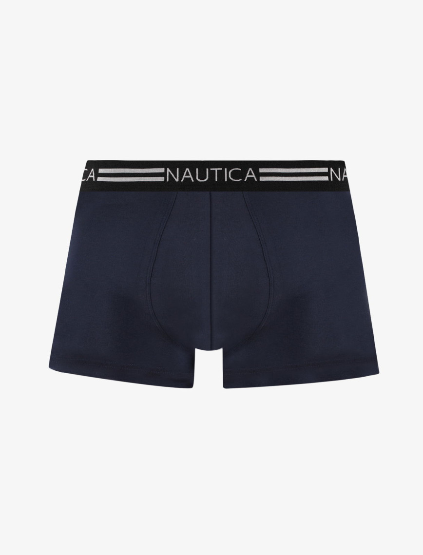 Nautica Erkek Mavi Standart Fit 3'lü Boxer Nautica Erkek Mavi Standart Fit 3'lü Boxer