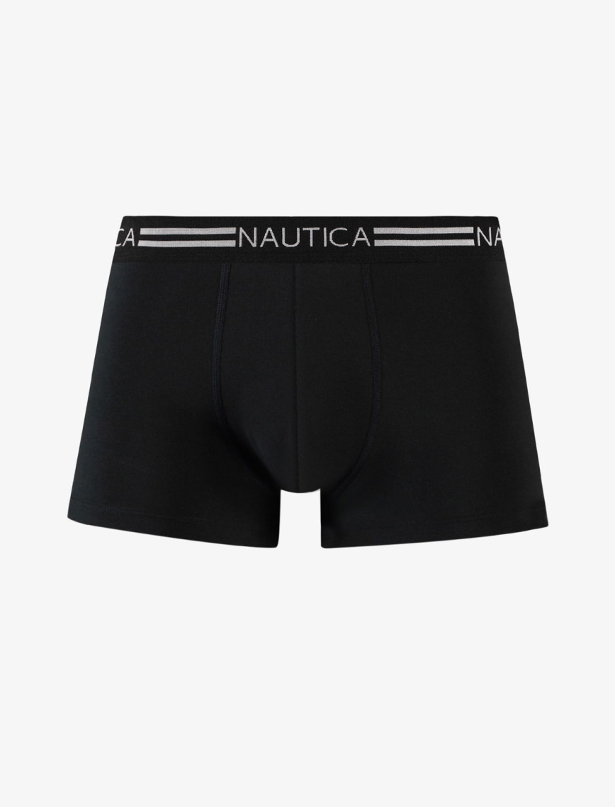 Nautica Erkek Siyah Standart Fit 3'lü Boxer Nautica Erkek Siyah Standart Fit 3'lü Boxer