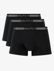 Nautica Erkek Mavi Standart Fit 3'lü Boxer Nautica Erkek Mavi Standart Fit 3'lü Boxer