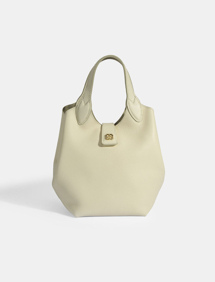 Kadın Beyaz Deri Omuz Çantası Kadın Beyaz Deri Omuz Çantası